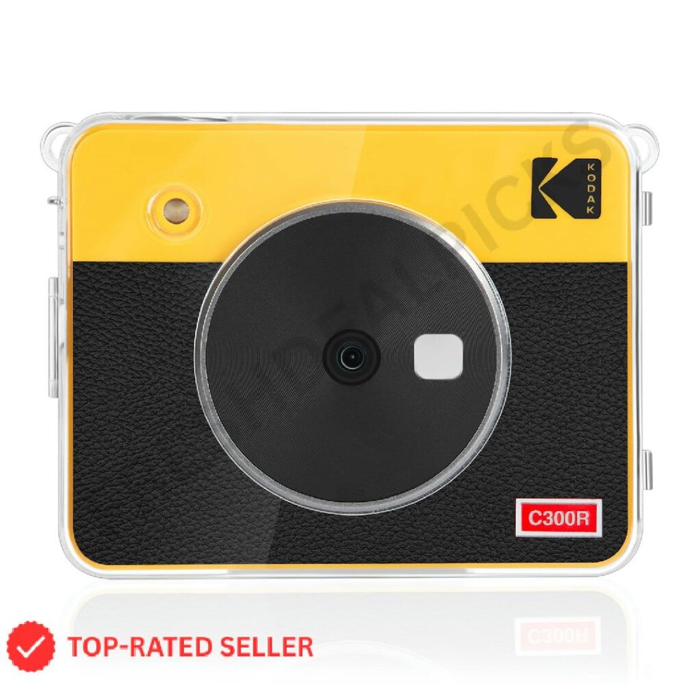 Transparent Camera Case Retro Instant Digital Pro… - image 1